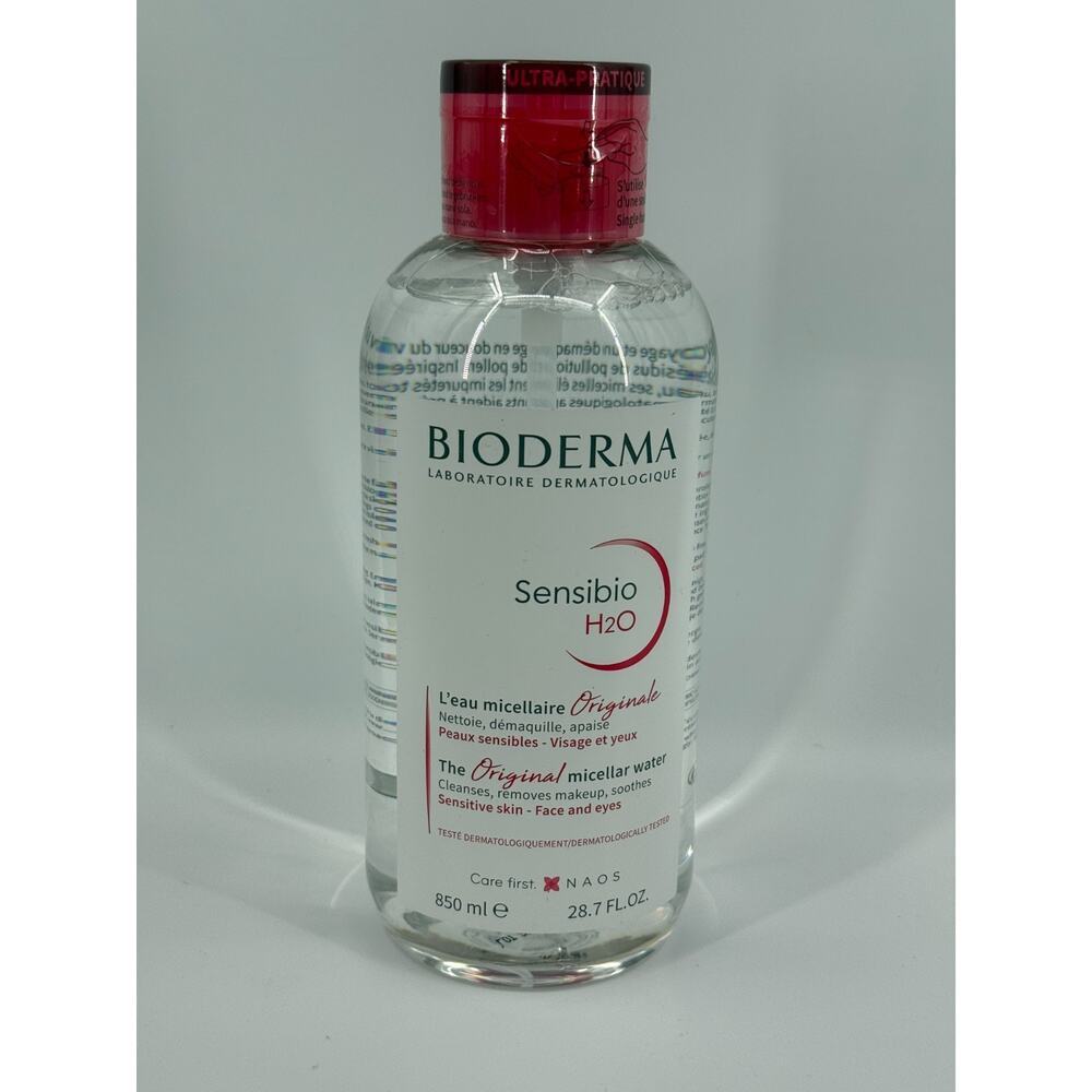 Bioderma Sensibio H2O Micellar Water Makeup Remover Sensitive Skin 850ml 28.7oz